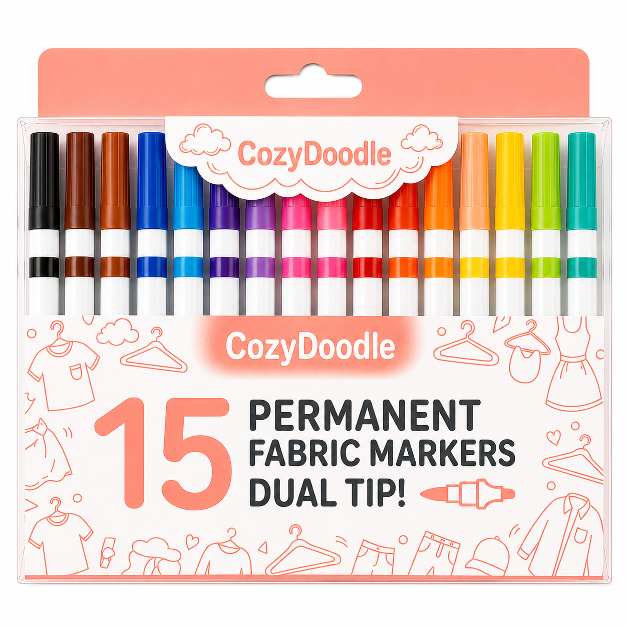 CozyDoodle Premium Marker Set